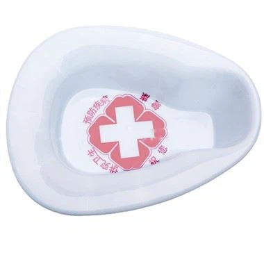 Plast karlkyns þvagskálaflaska rúmstokkur fyrir nóttina með loki